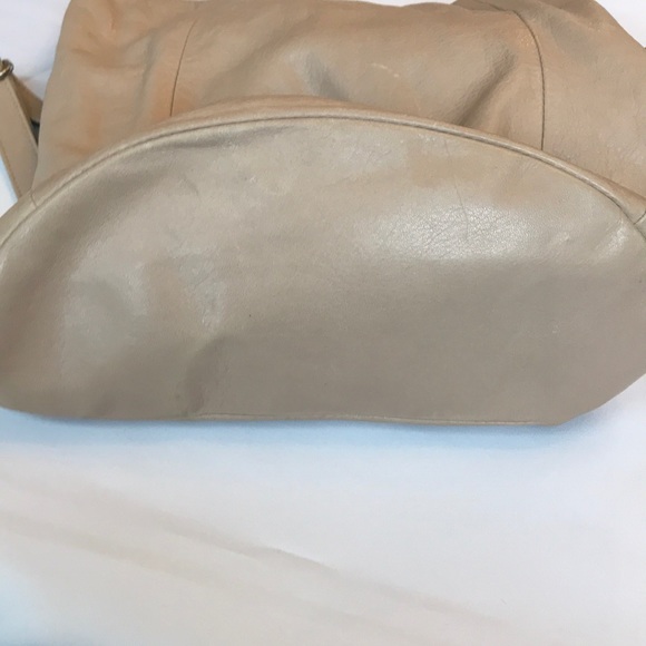 (Light)Garnet Hill Lucca Italian Leather Backpack